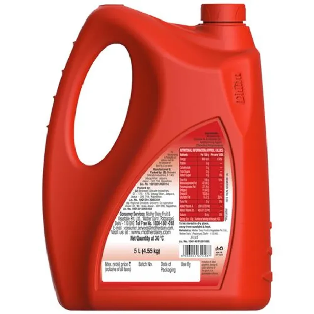 Dhara Oil - Mustard (Kachi Ghani), 5 L Can-2.webp